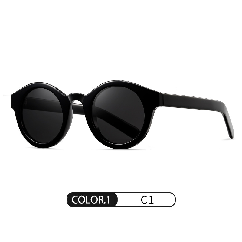 Eyeao Round Acetate Polarized Sunglasses S31125
