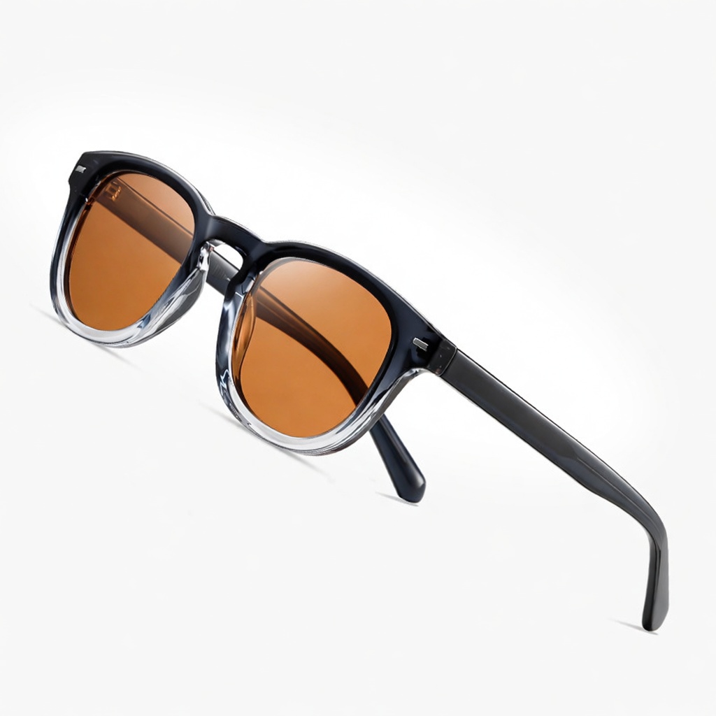 Eyeao Round Acetate Polarized Sunglasses S31130