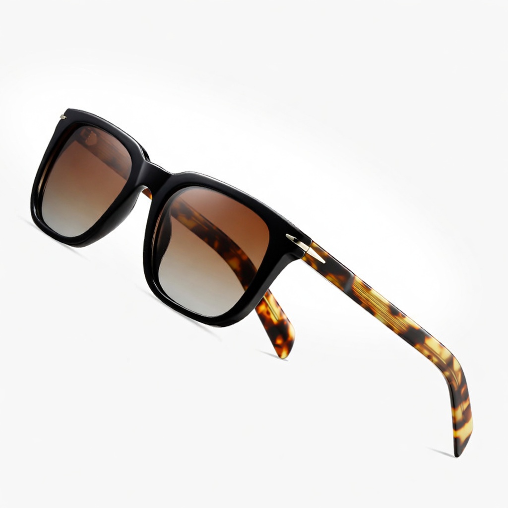 Eyeao Square Acetate Polarized Sunglasses S31127