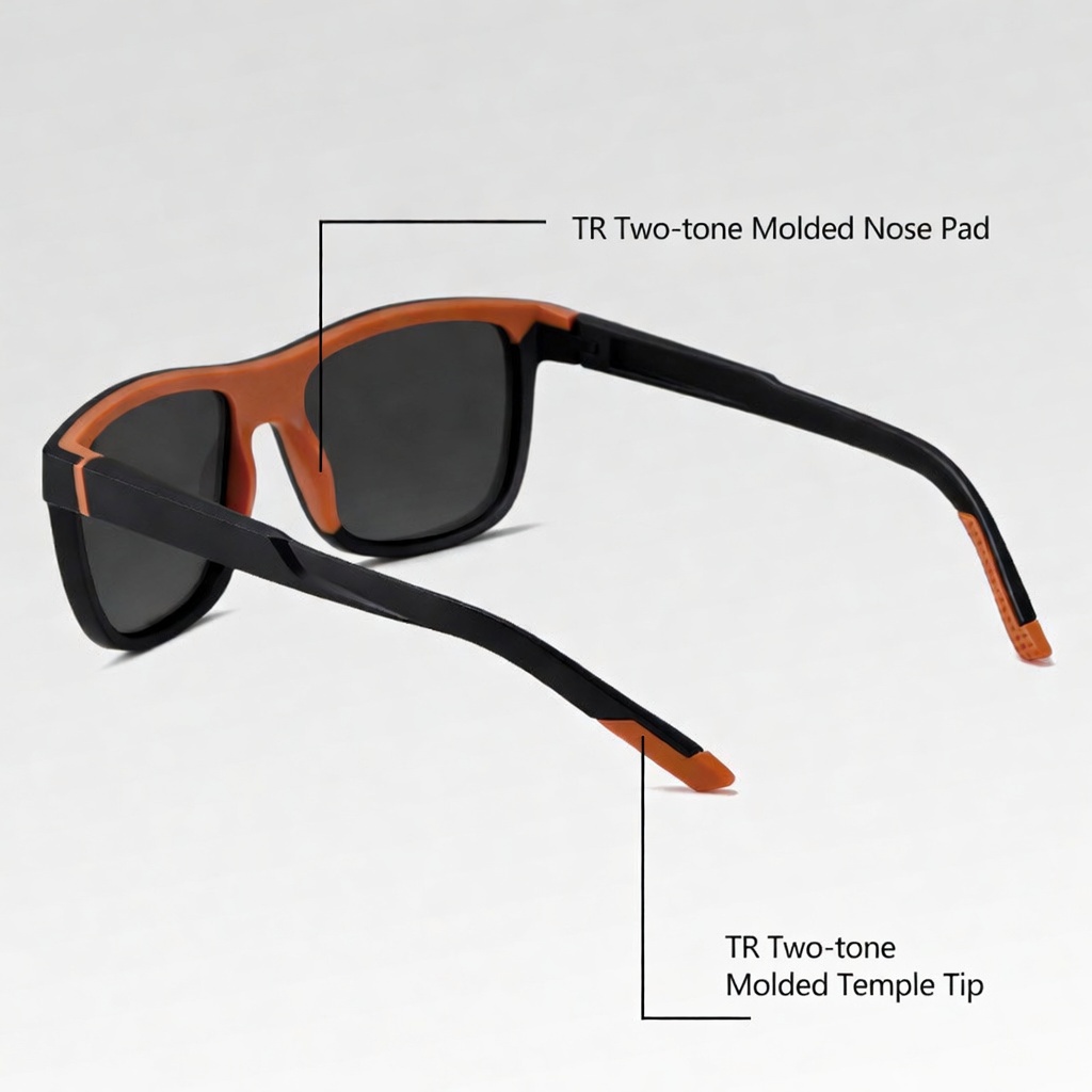 Eyeao Square Polarized Sunglasses S12113