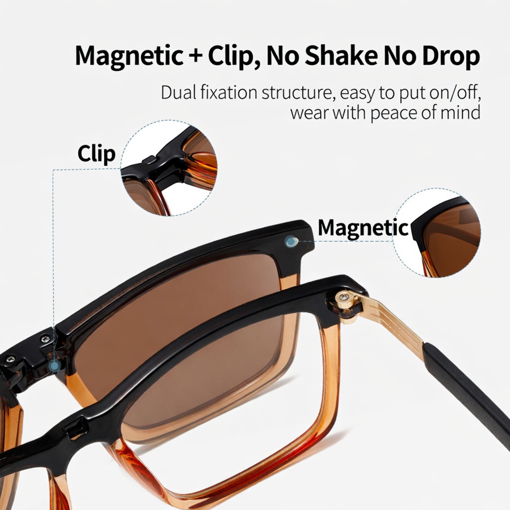 Eyeao Polarized Magnetic Sunglasses S33102