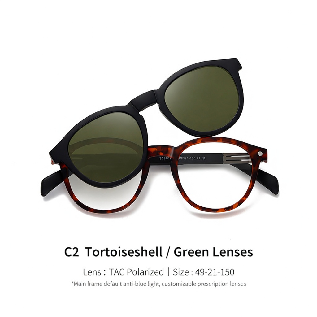 Eyeao Magnetic Polarized Sunglasses S33103
