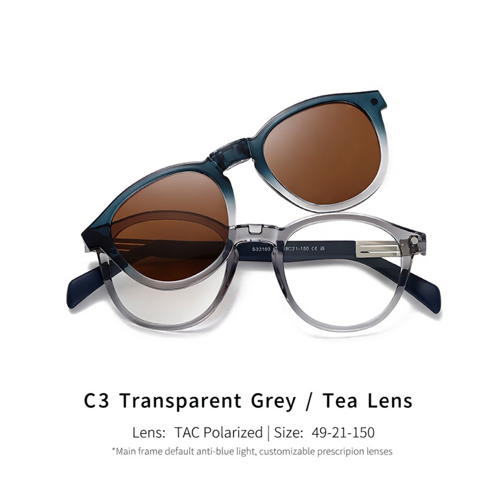 Eyeao Magnetic Polarized Sunglasses S33103