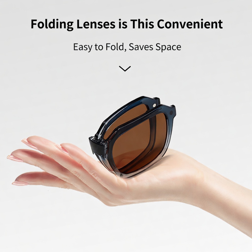 Eyeao Magnetic Polarized Blue light blocking Sunglasses S33106