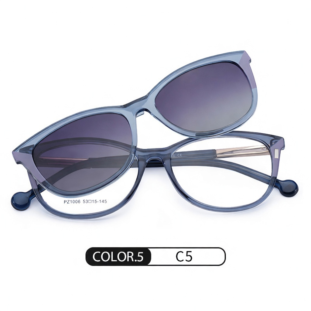 Eyeao Polarized Magnetic Blue light blocking Sunglasses PZ1006