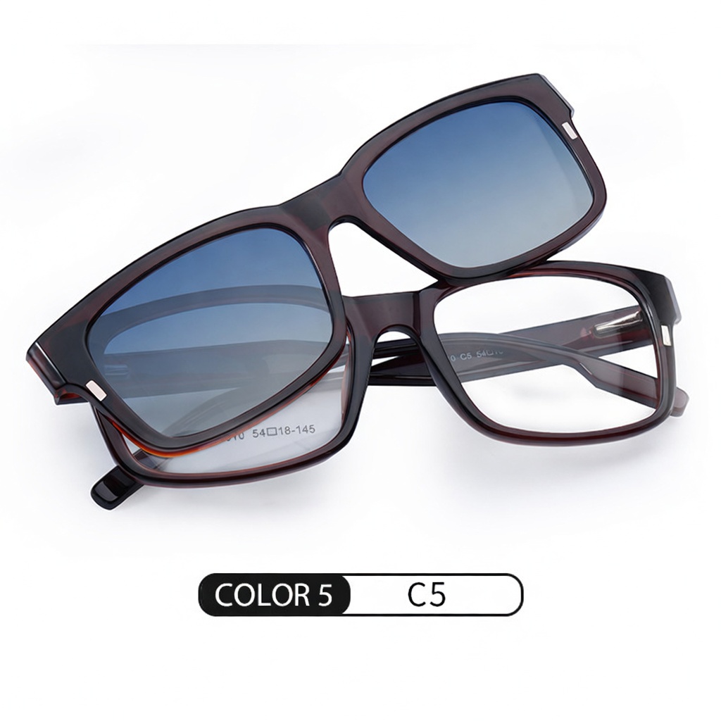 Eyeao Magnetic Polarized Blue light blocking Sunglasses PZ1010