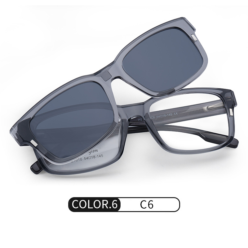 Eyeao Magnetic Polarized Blue light blocking Sunglasses PZ1010