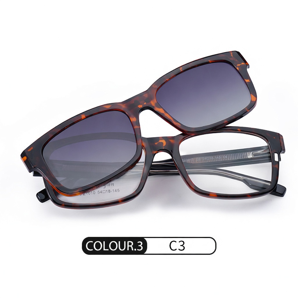 Eyeao Magnetic Polarized Blue light blocking Sunglasses PZ1010