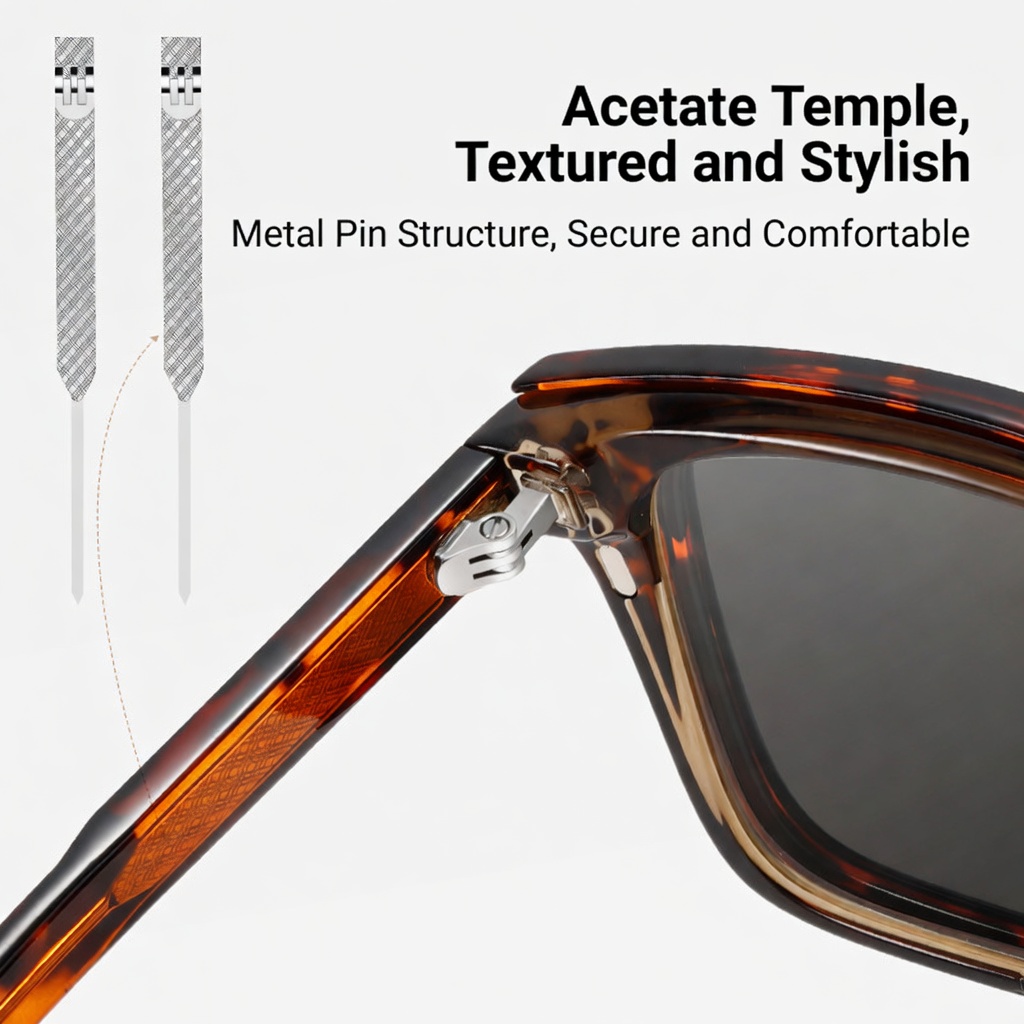 Eyeao Polarized Magnetic Blue light blocking Sunglasses S34202