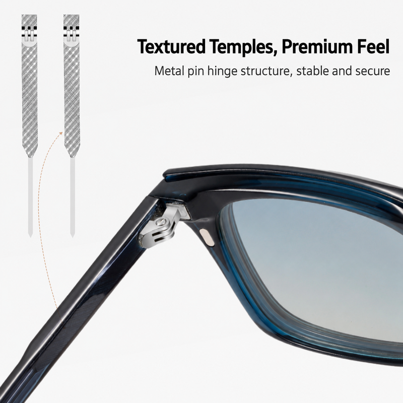 Eyeao Magnetic Polarized Blue light blocking Sunglasses S34208