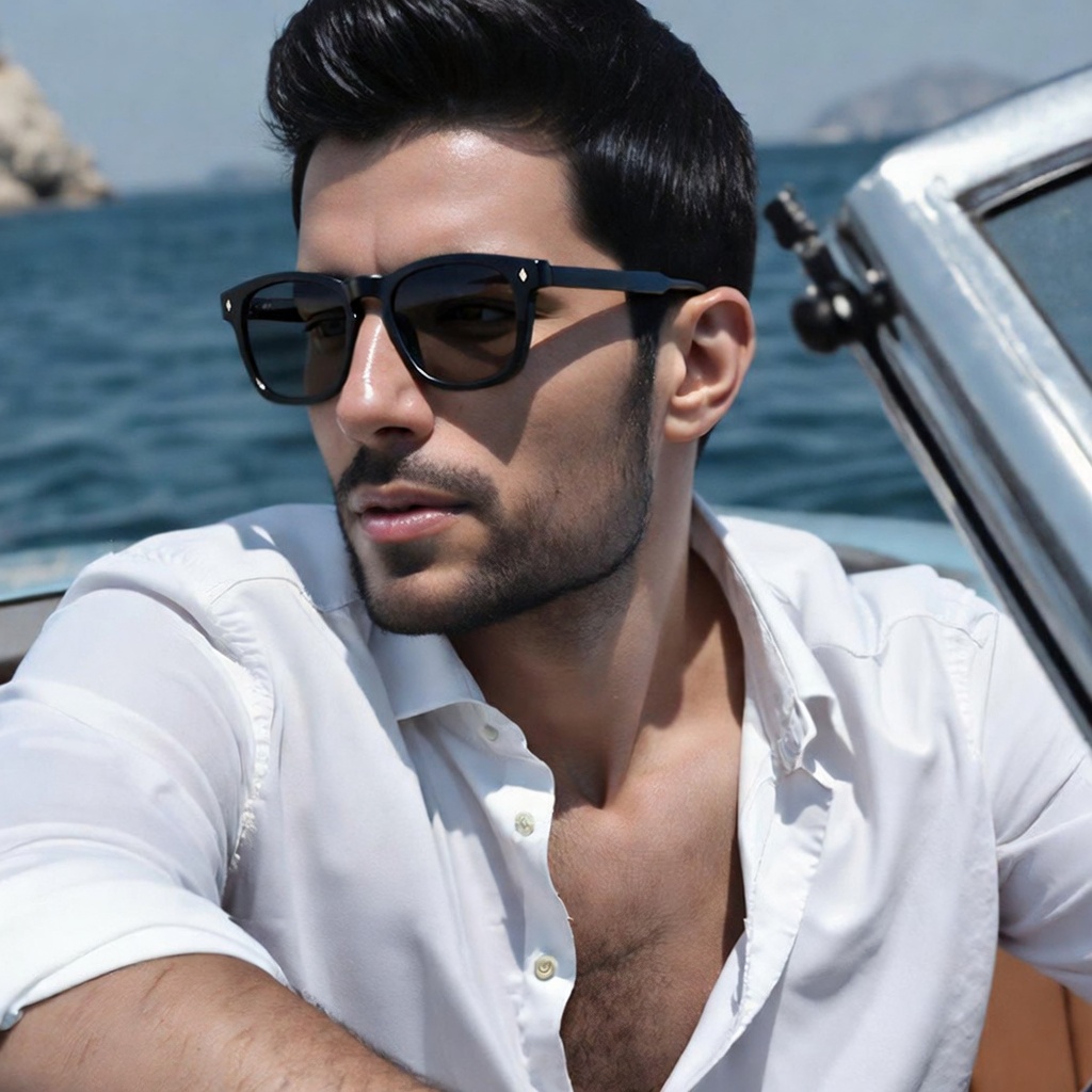 Eyeao Magnetic Polarized Blue light blocking Sunglasses S34211