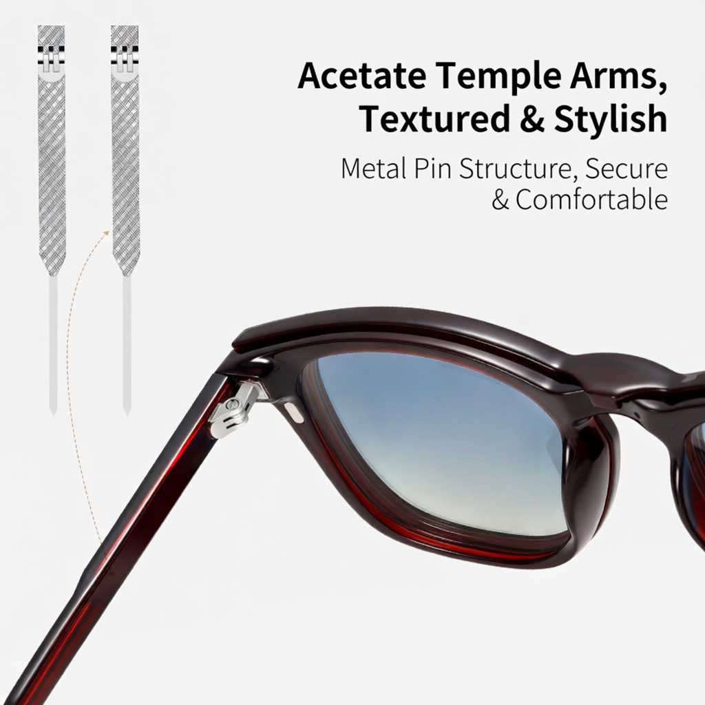 Eyeao Magnetic Polarized Blue light blocking Sunglasses S34211