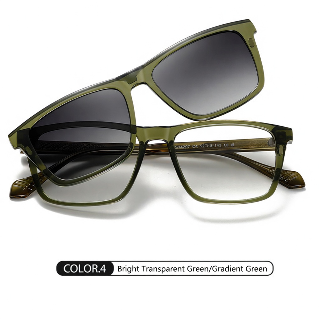 Eyeao Polarized Magnetic Blue light blocking Sunglasses S34207