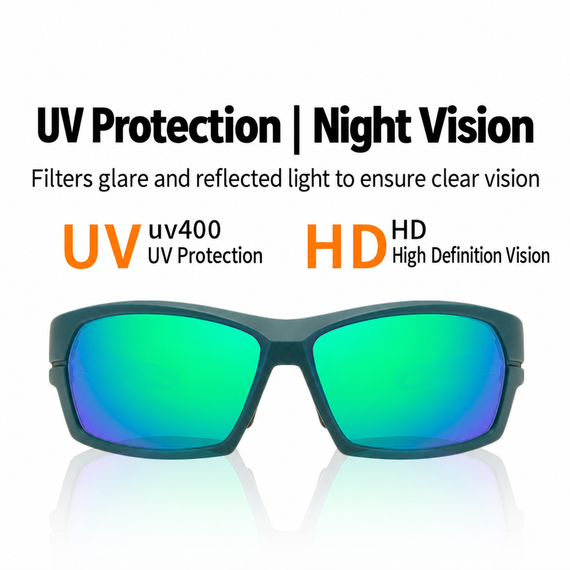 Eyeao Square Polarized UV400 Sunglasses S18202