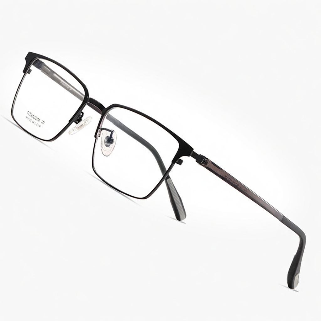 Eyeao Square Pure titanium Optical frames F51105