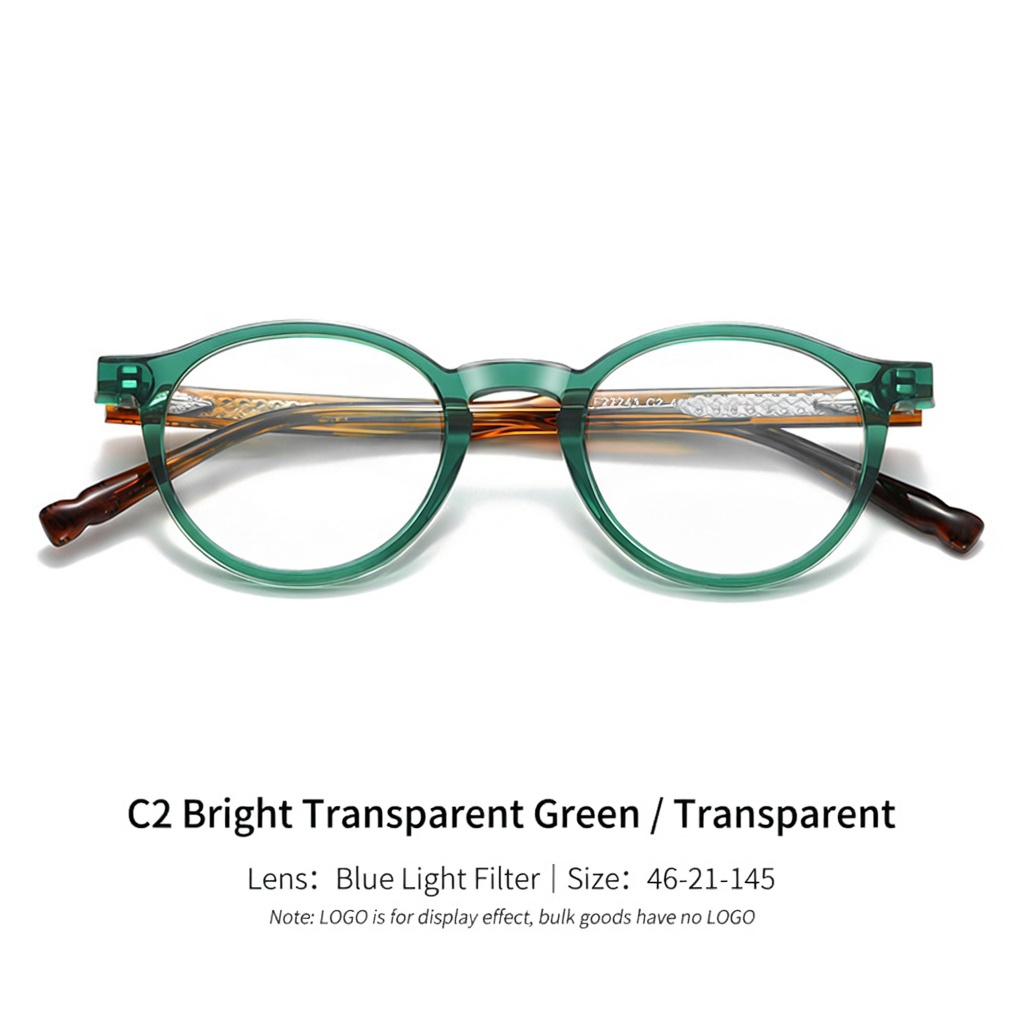 Eyeao Square Acetate Blue light blocking Optical frames F22243