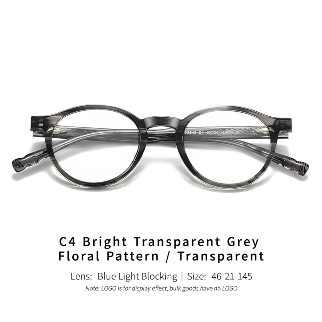 Eyeao Square Acetate Blue light blocking Optical frames F22243