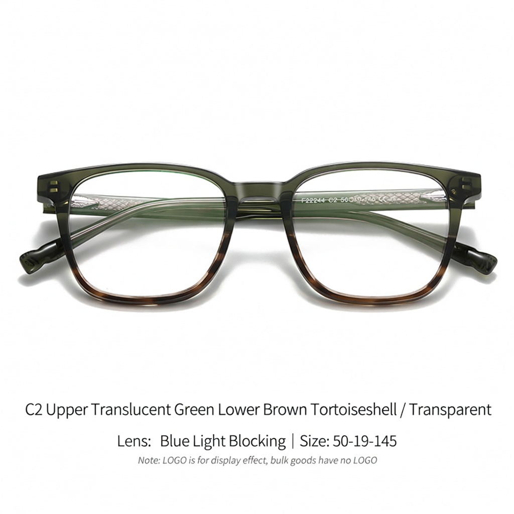 Eyeao Acetate Blue light blocking Optical frames F22244
