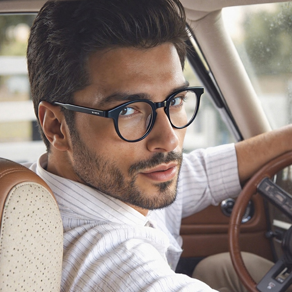 Eyeao Square Acetate Blue light blocking Optical frames F22245