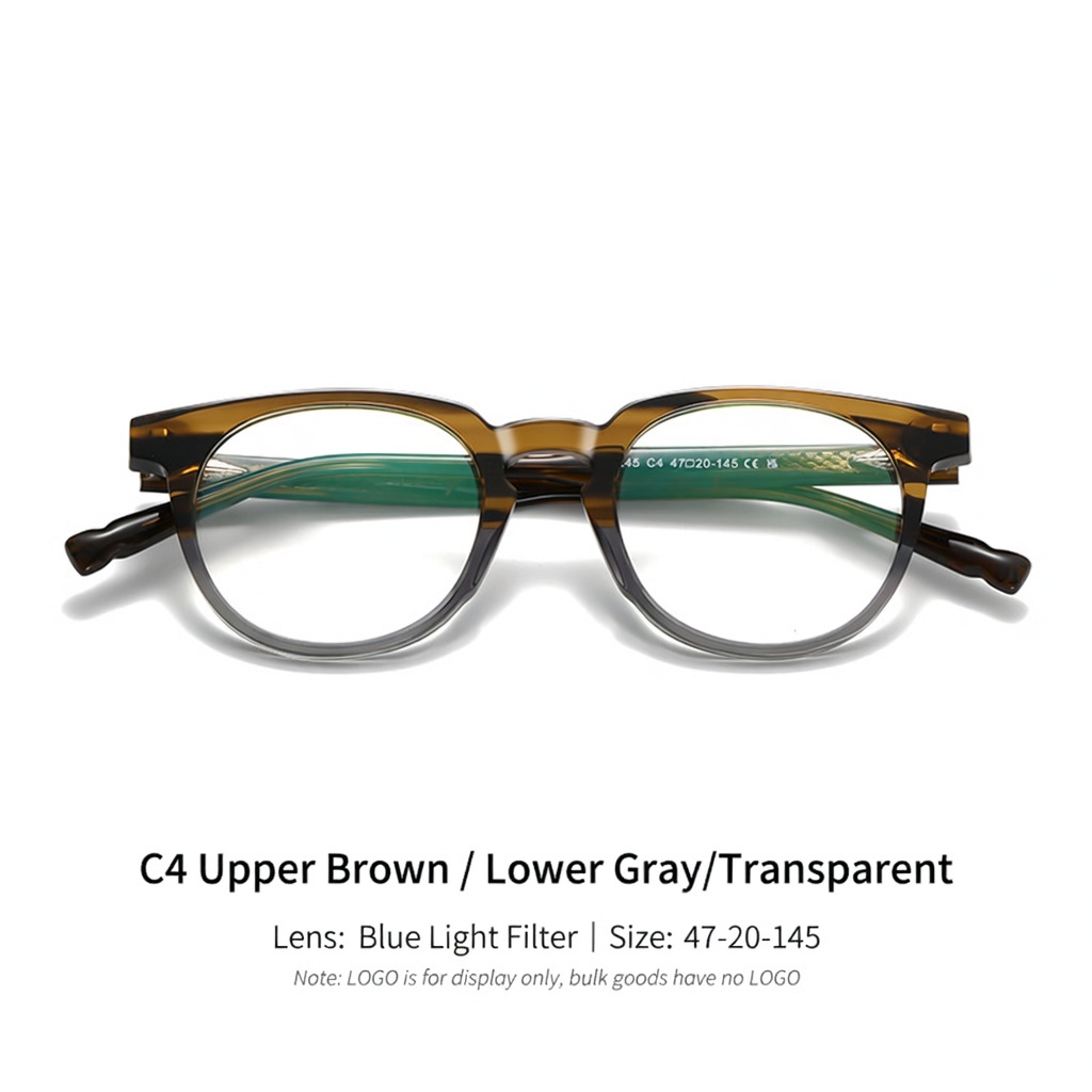 Eyeao Square Acetate Blue light blocking Optical frames F22245