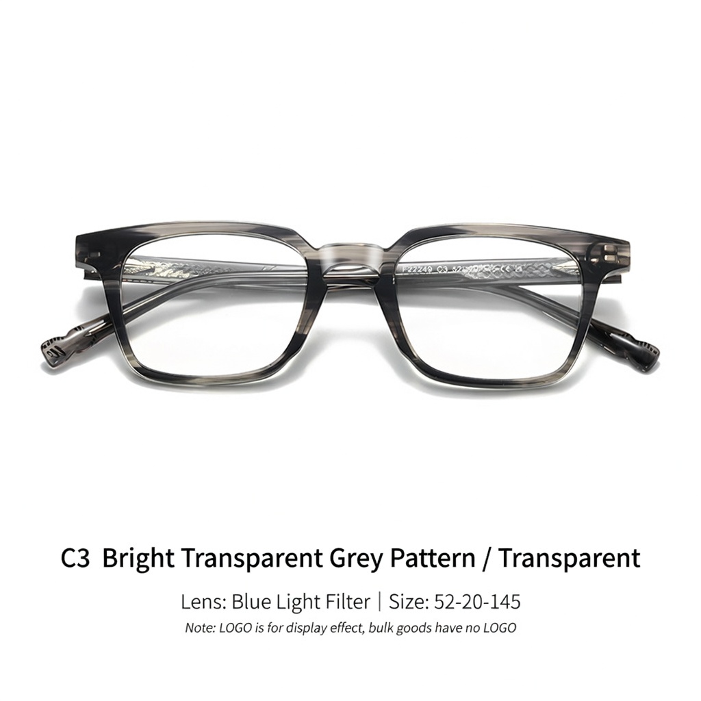 Eyeao Square Acetate Blue light blocking Optical frames F22249