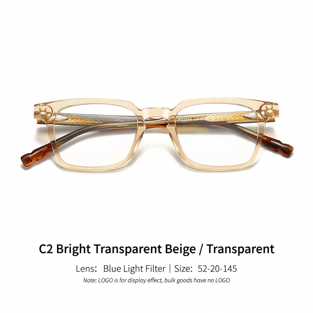 Eyeao Square Acetate Blue light blocking Optical frames F22249