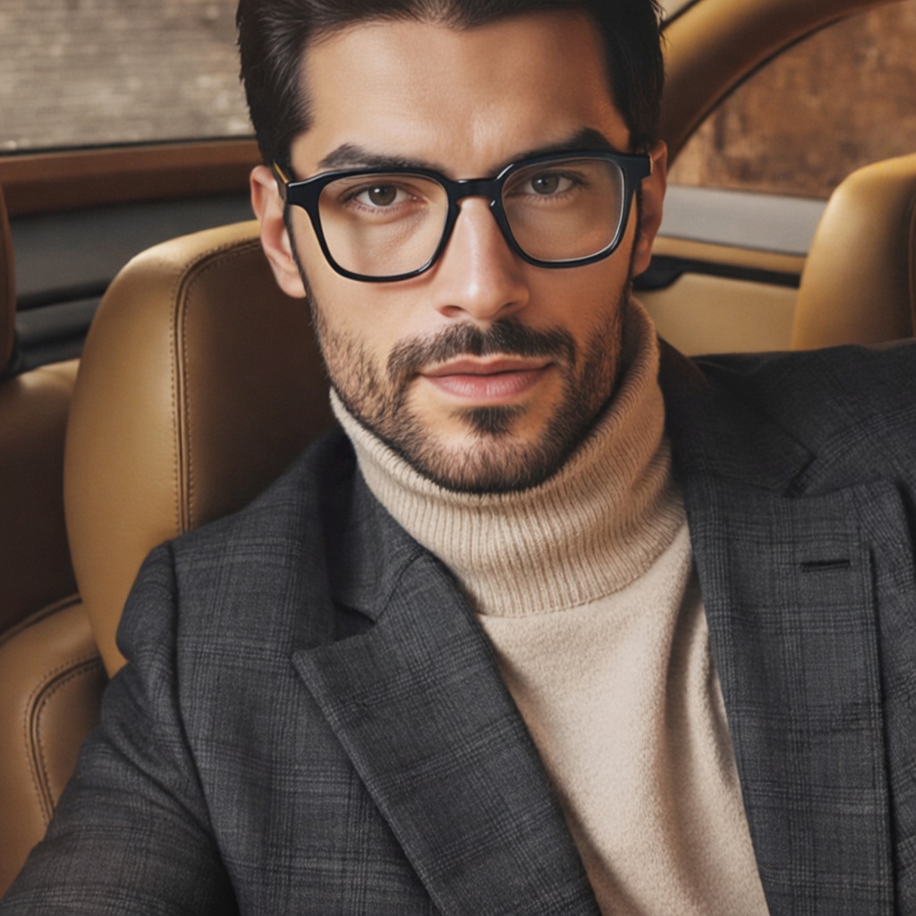 Eyeao Square Acetate Blue light blocking Optical frames F22246