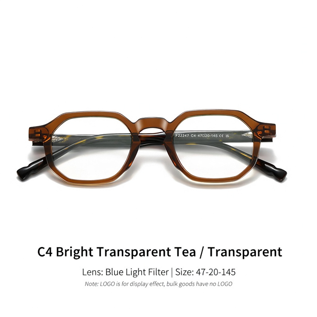 Eyeao Square Acetate Blue light blocking Optical frames F22247