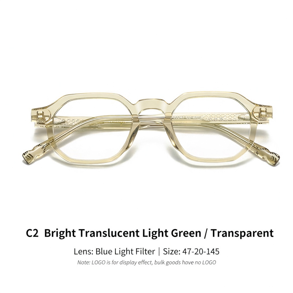Eyeao Square Acetate Blue light blocking Optical frames F22247