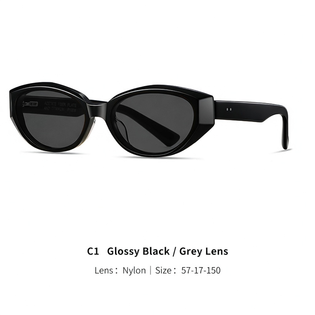 Eyeao Cat eye Acetate UV400 Sunglasses P1006
