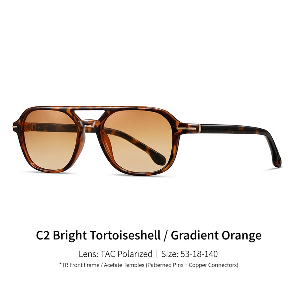 Eyeao Acetate Polarized Sunglasses S31236