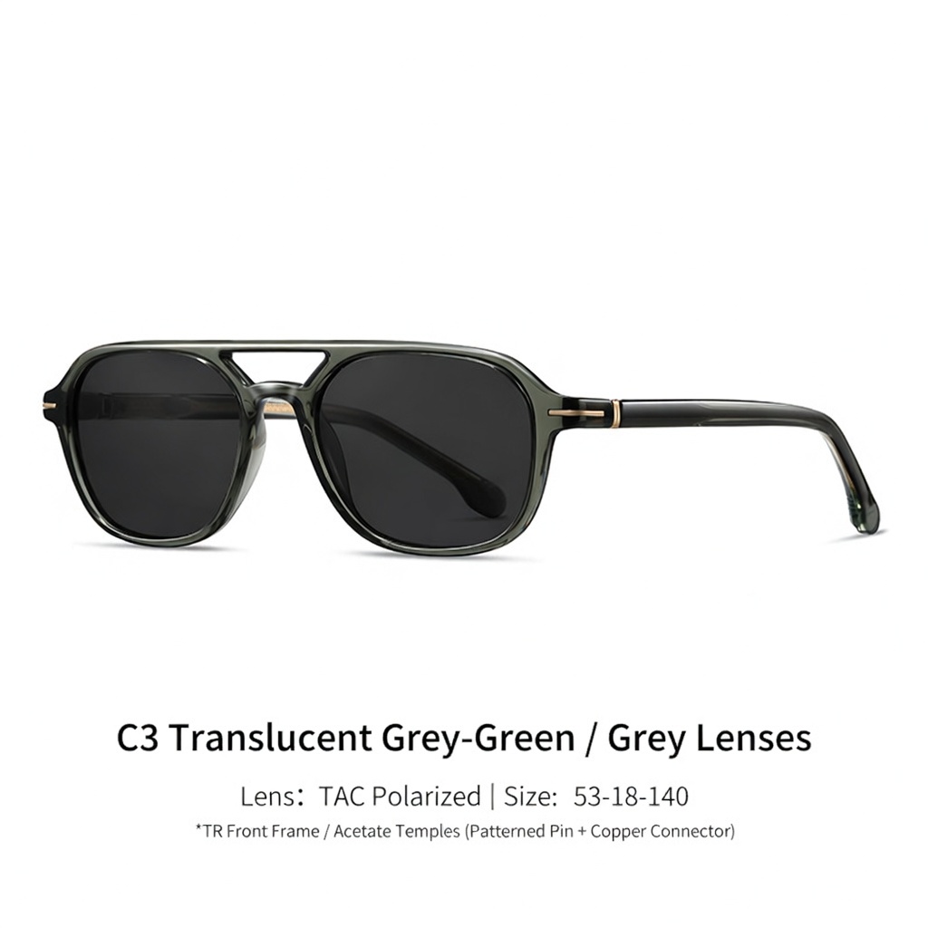 Eyeao Acetate Polarized Sunglasses S31236