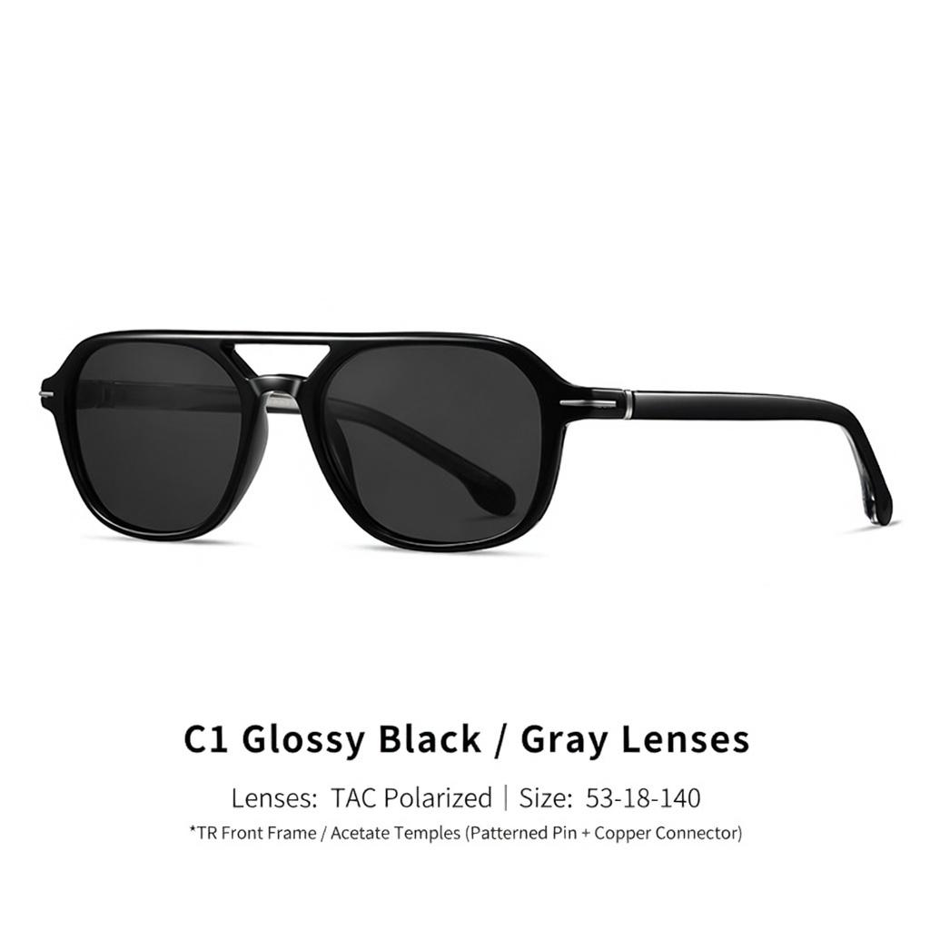 Eyeao Acetate Polarized Sunglasses S31236