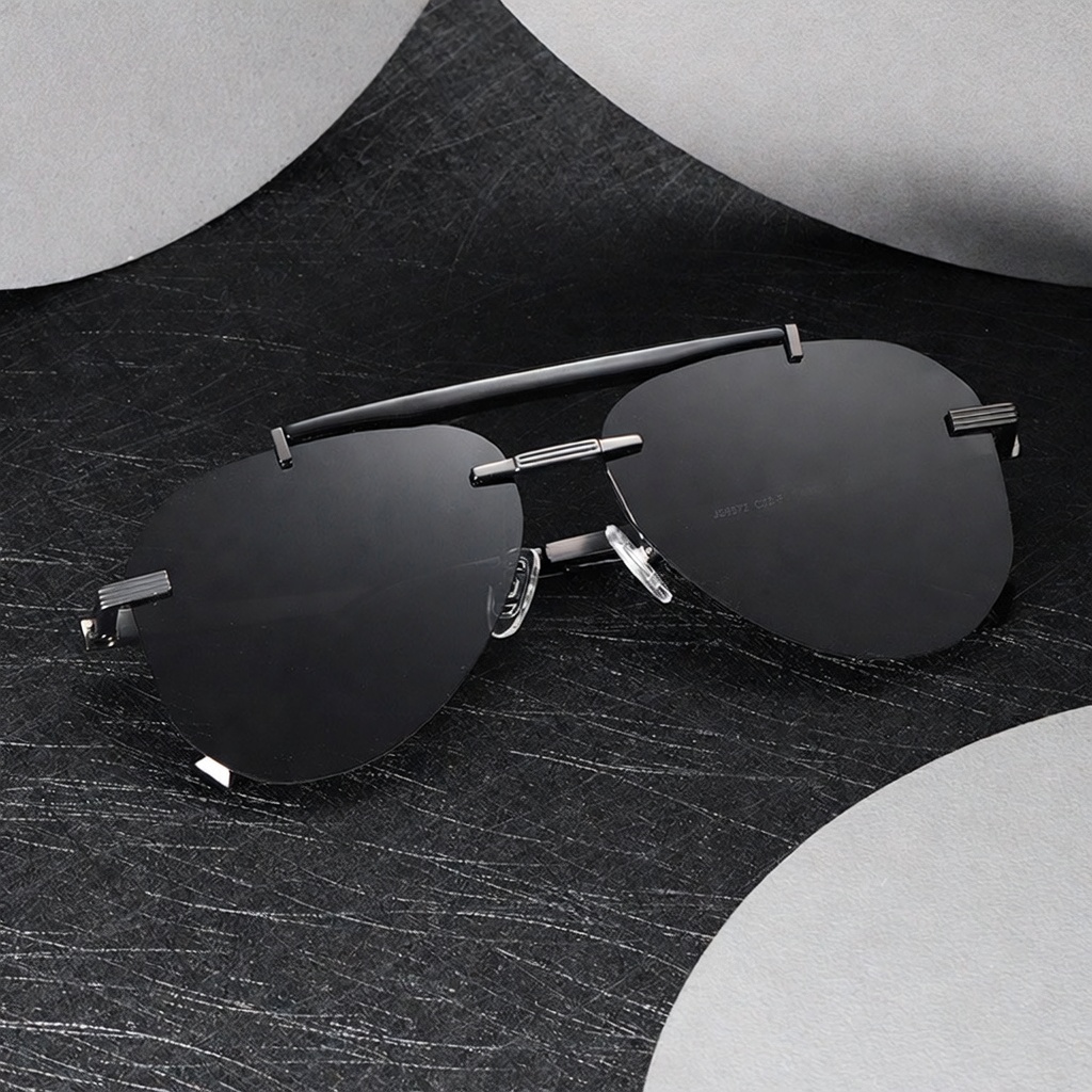 Eyeao Metal Polarized Sunglasses JS8572
