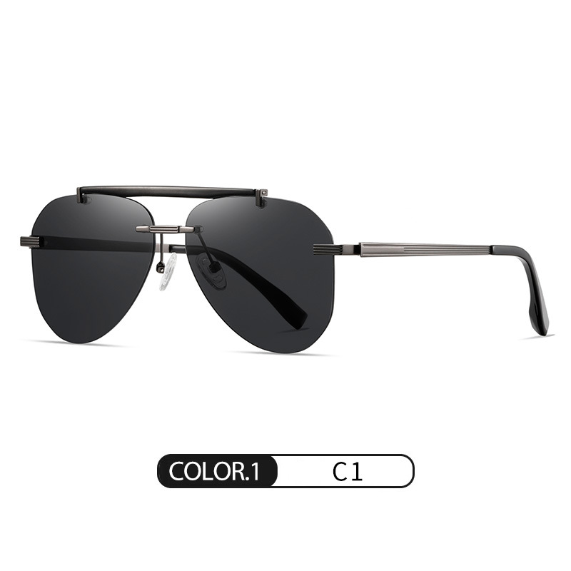 Eyeao Metal Polarized Sunglasses JS8572