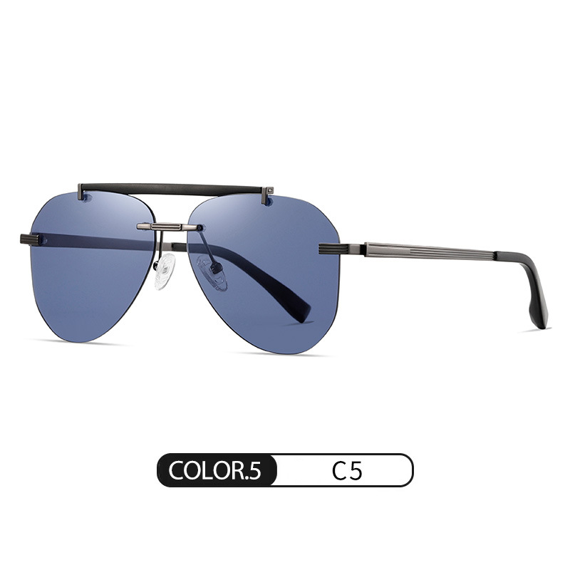 Eyeao Metal Polarized Sunglasses JS8572