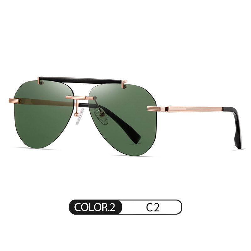 Eyeao Metal Polarized Sunglasses JS8572