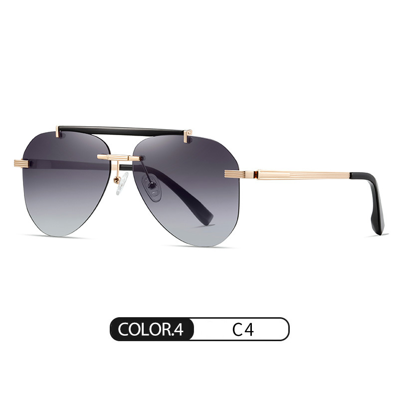 Eyeao Metal Polarized Sunglasses JS8572
