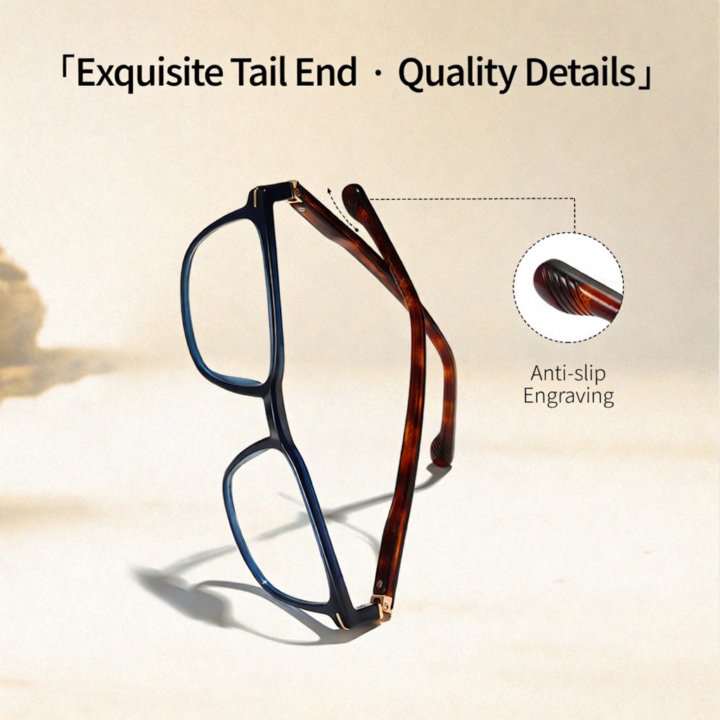 Eyeao Acetate Blue light blocking Optical frames F32205