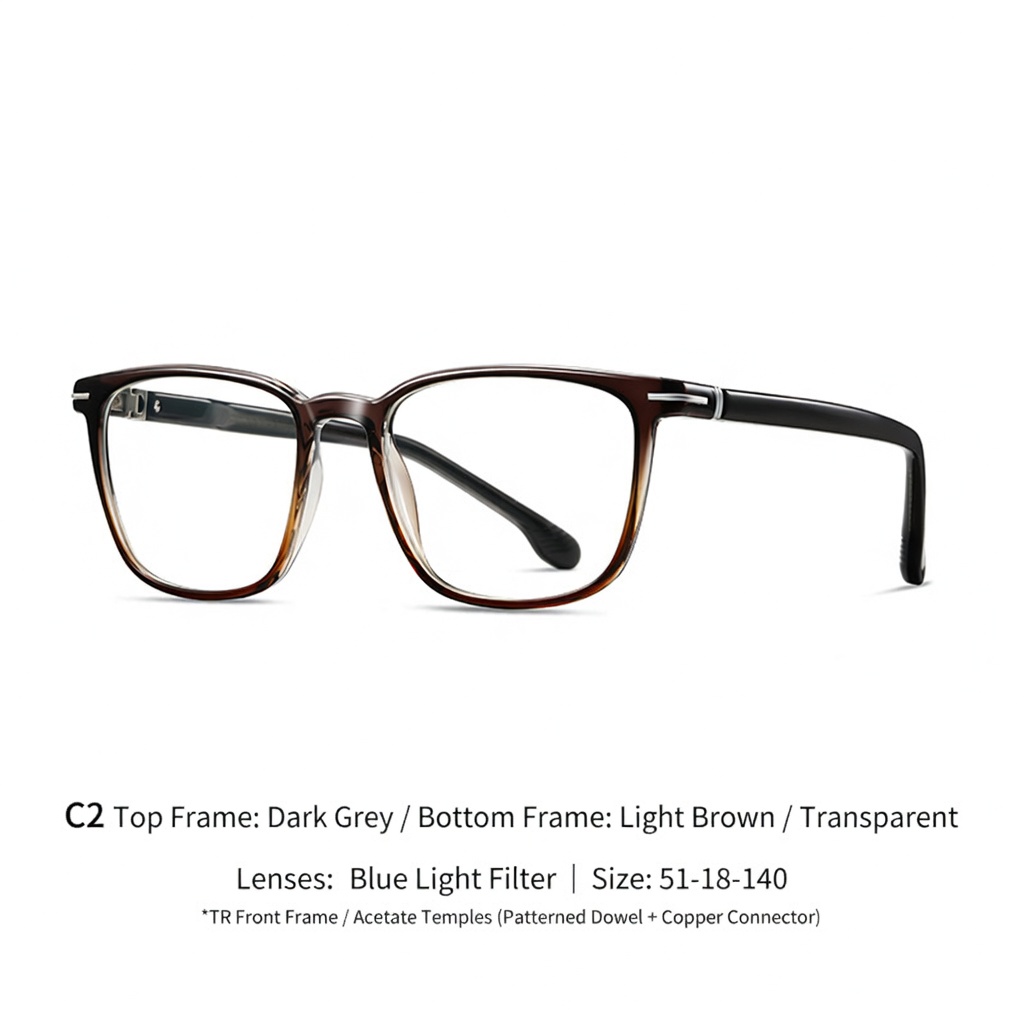 Eyeao Acetate Blue light blocking Optical frames F32205