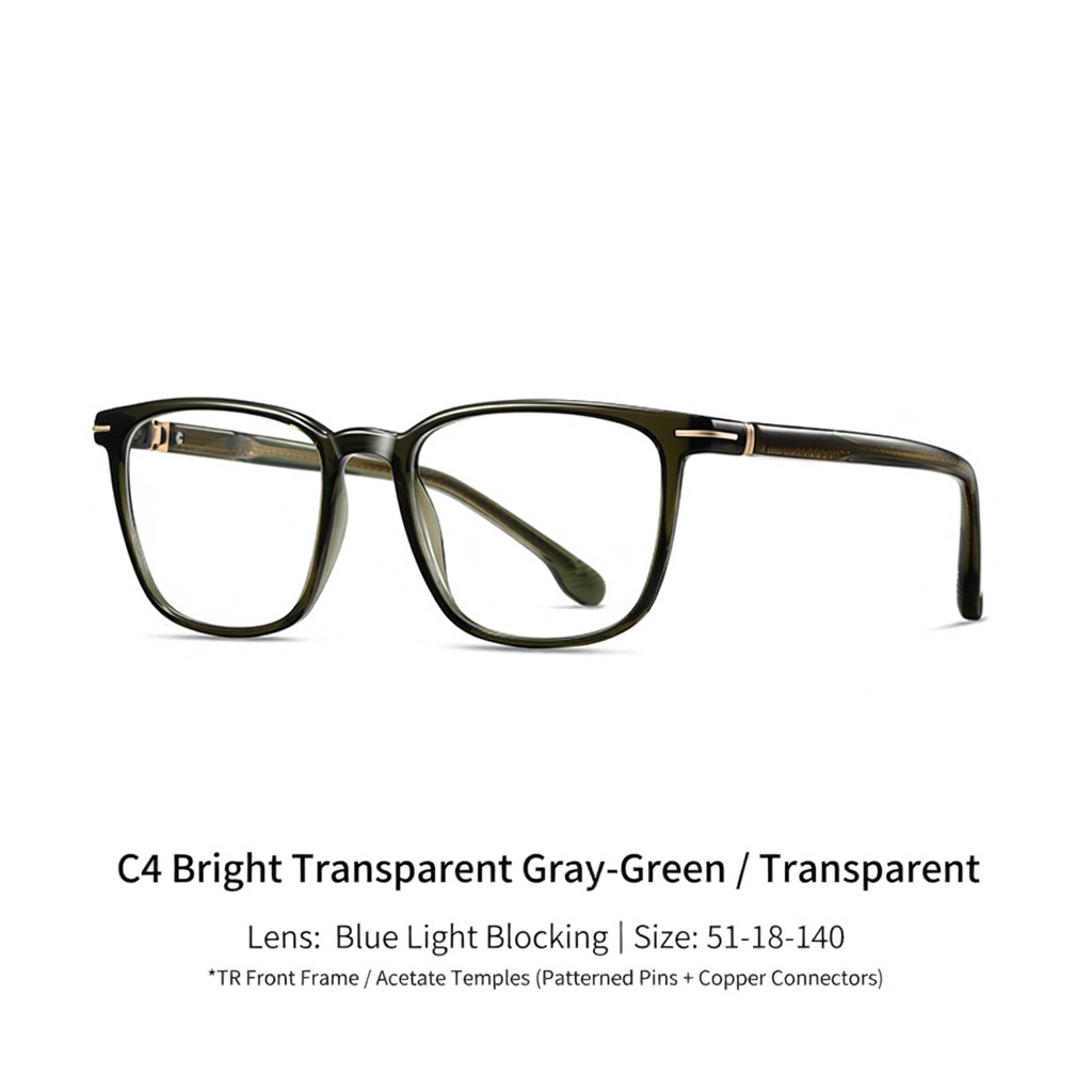 Eyeao Acetate Blue light blocking Optical frames F32205