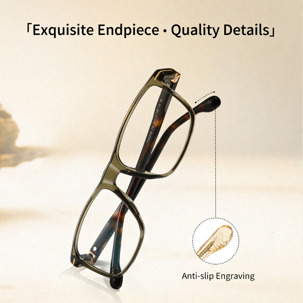 Eyeao Acetate Blue light blocking Optical frames F32206