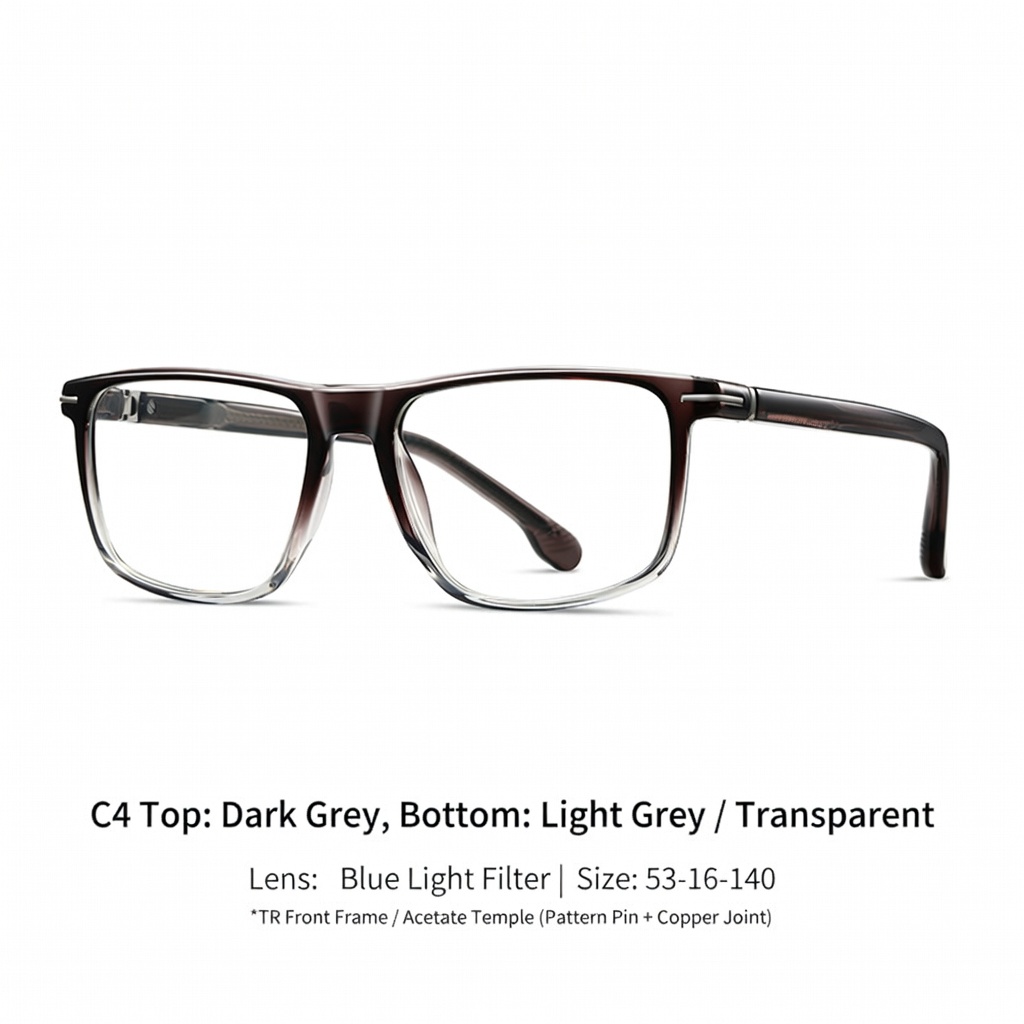 Eyeao Acetate Blue light blocking Optical frames F32206