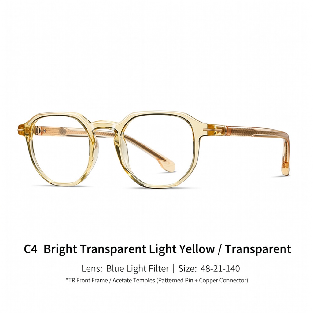 Eyeao Acetate Blue light blocking Optical frames F32207