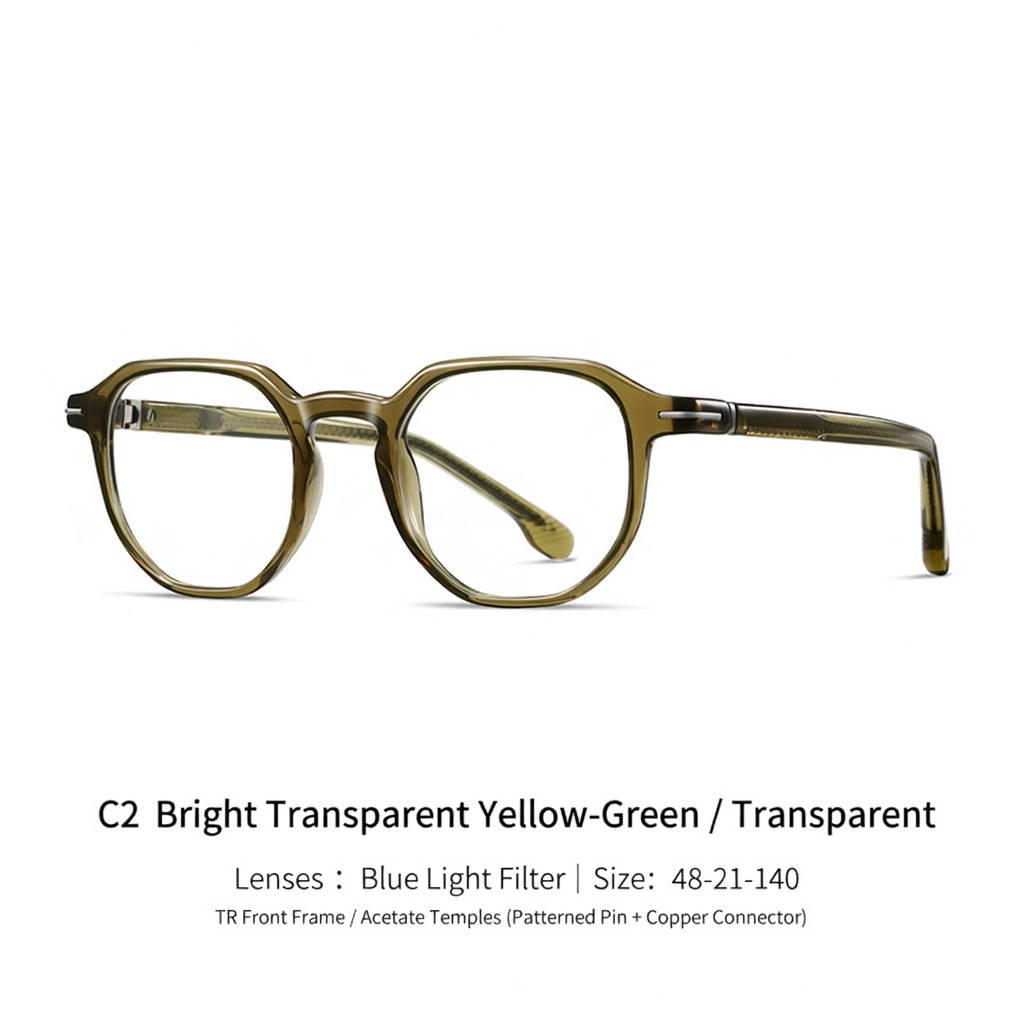Eyeao Acetate Blue light blocking Optical frames F32207