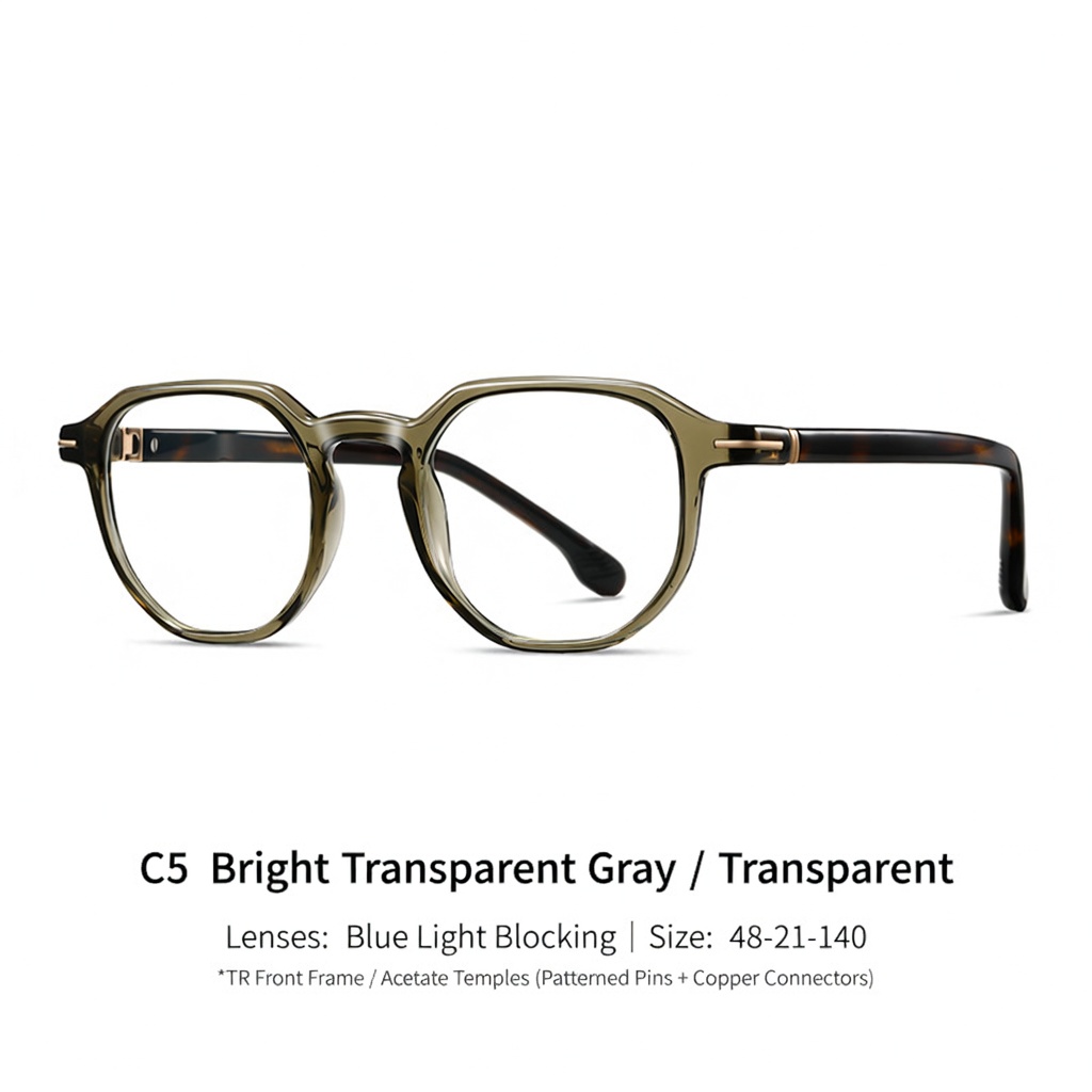 Eyeao Acetate Blue light blocking Optical frames F32207