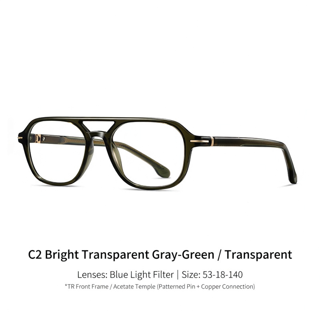 Eyeao Acetate Blue light blocking Optical frames F32203